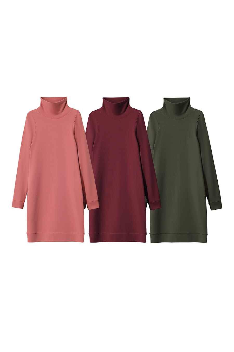 Embroidered Hoodie Dress|AMII-AMII.com