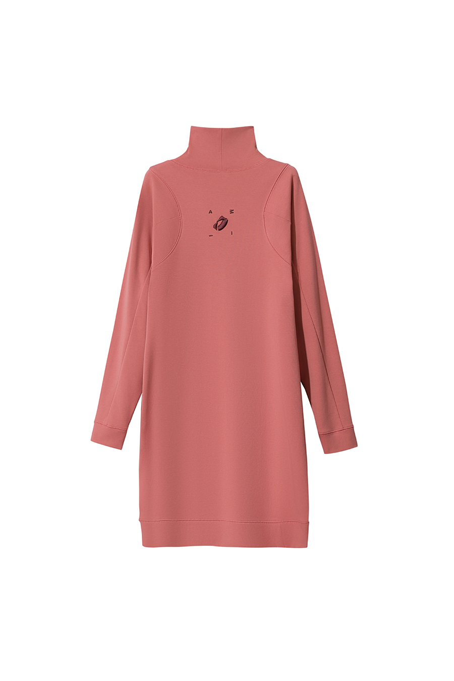 Embroidered Hoodie Dress|AMII-AMII.com