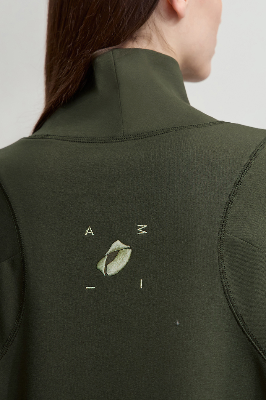 Embroidered Hoodie Dress|AMII-AMII.com