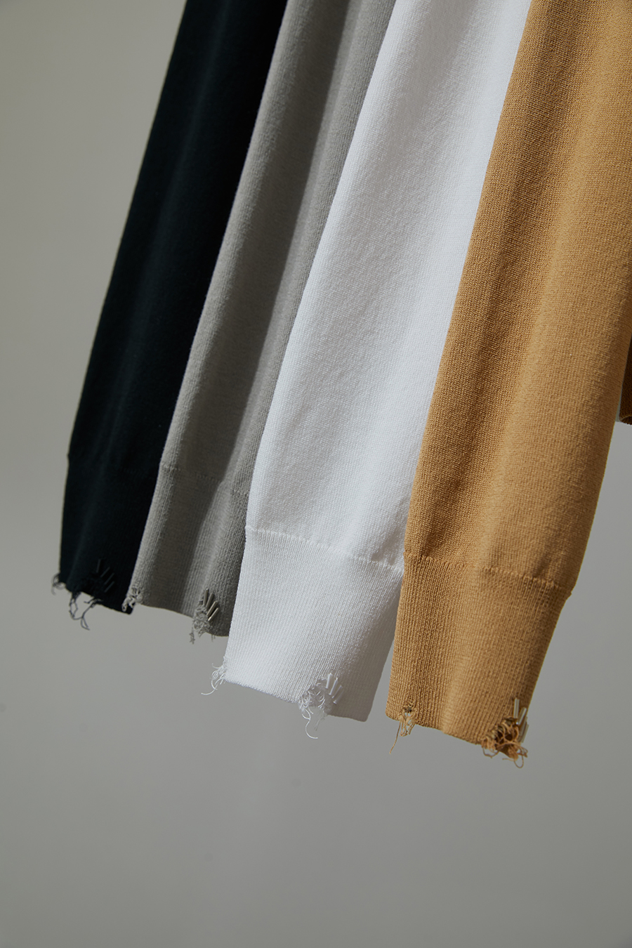 Cut-out Beaded Knit Cardigan