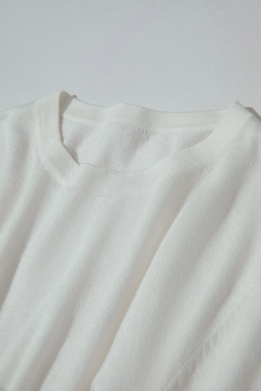 Waist-defined Fitted Long Sleeve Sweater