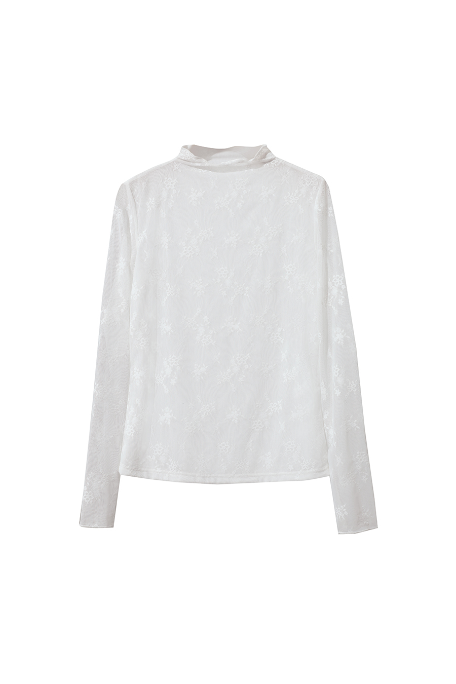 Half - Neck Lace Undershirt|AMII-AMII.com