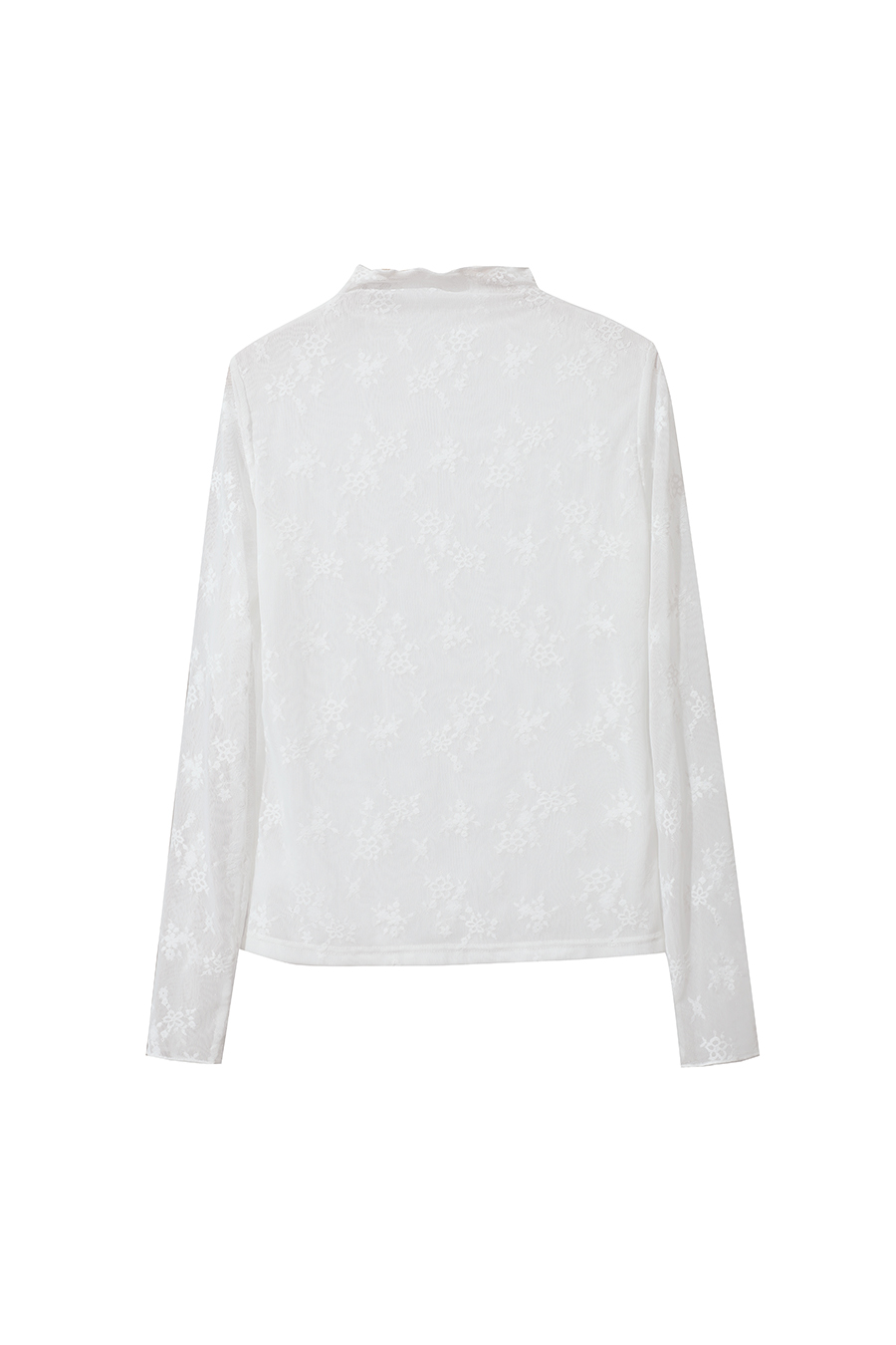Half - Neck Lace Undershirt|AMII-AMII.com