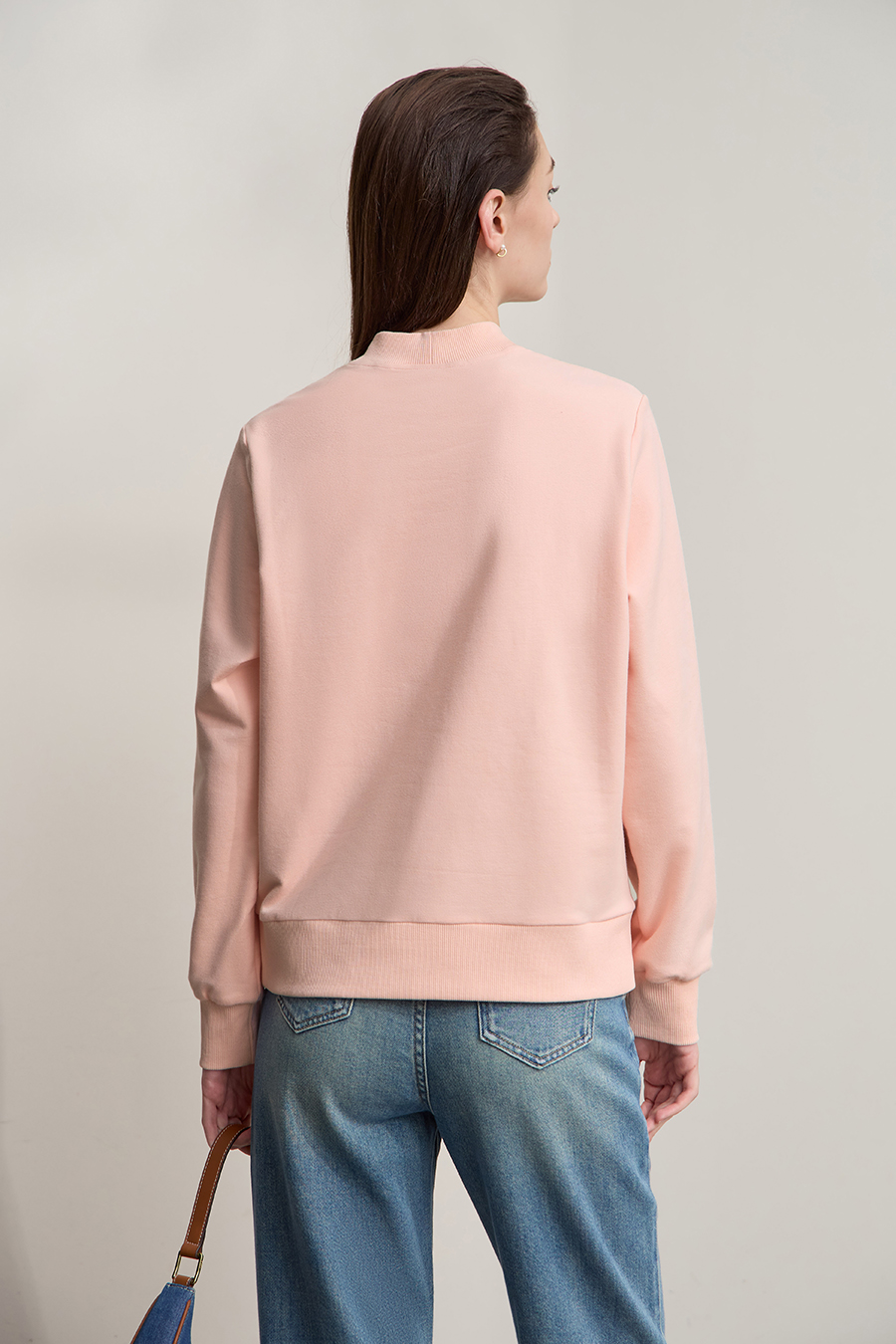 Geometric Metal Embellished Hoodie|AMII-AMII.com