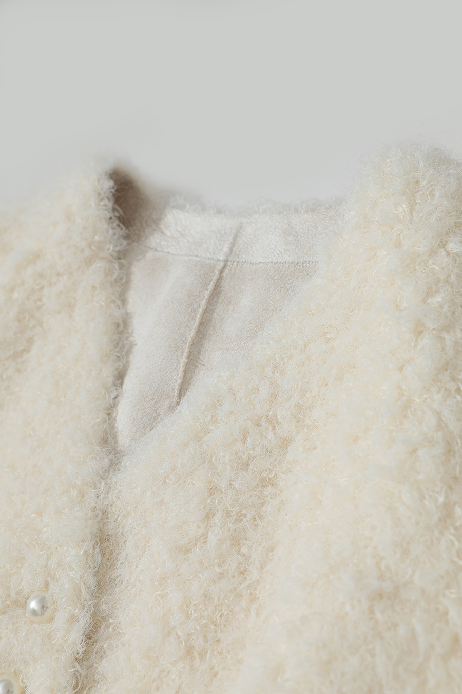 Belted Curly Fleece Fur Coat|AMII-AMII.com