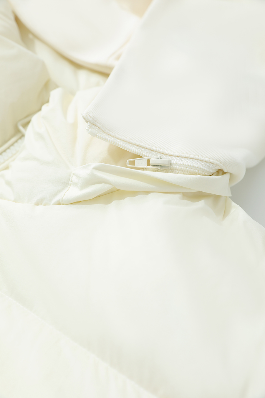 Hooded Loose Mid-Length Down Jacket|AMII-AMII.com