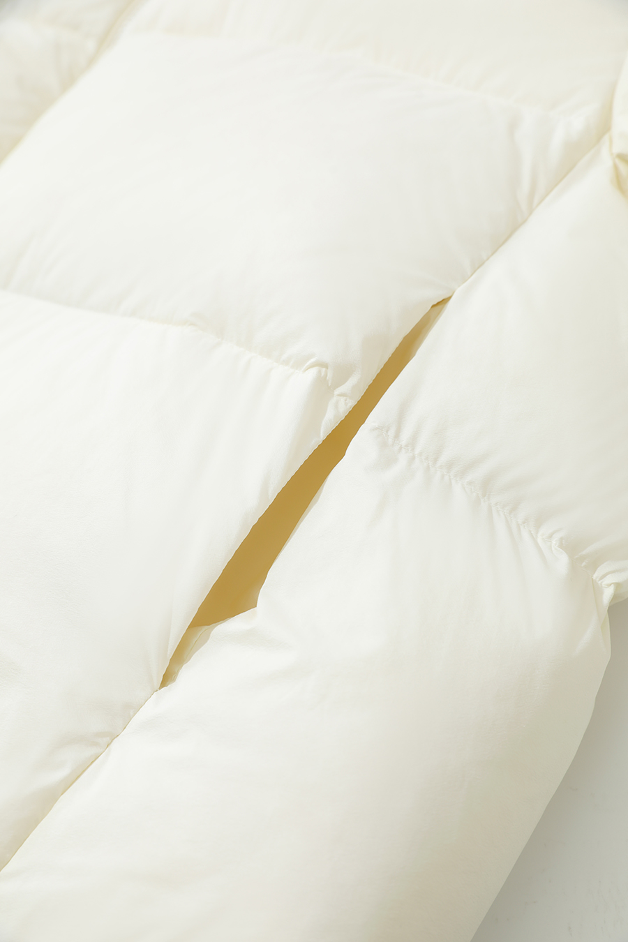 Hooded Loose Mid-Length Down Jacket|AMII-AMII.com