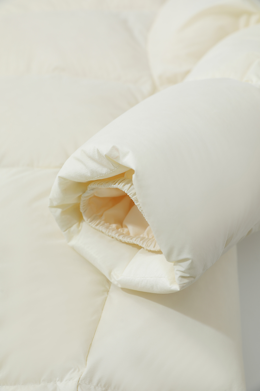 Hooded Loose Mid-Length Down Jacket|AMII-AMII.com