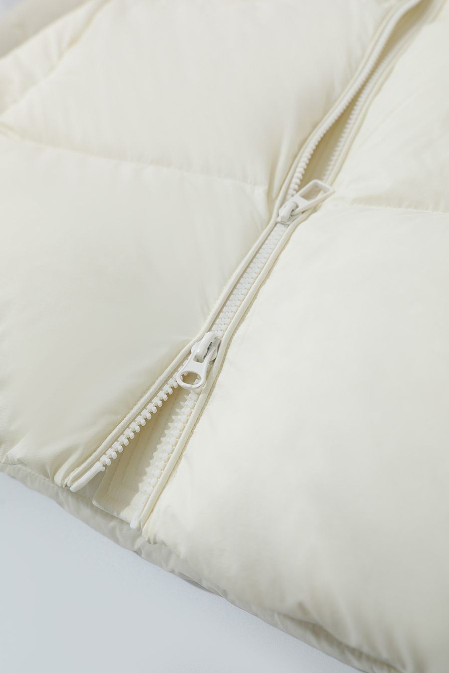 Hooded Loose Mid-Length Down Jacket|AMII-AMII.com