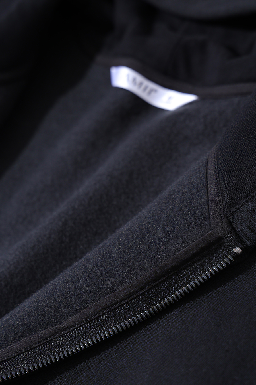 Light Fleece Hooded Drop Shoulder Jacket|AMII-AMII.com