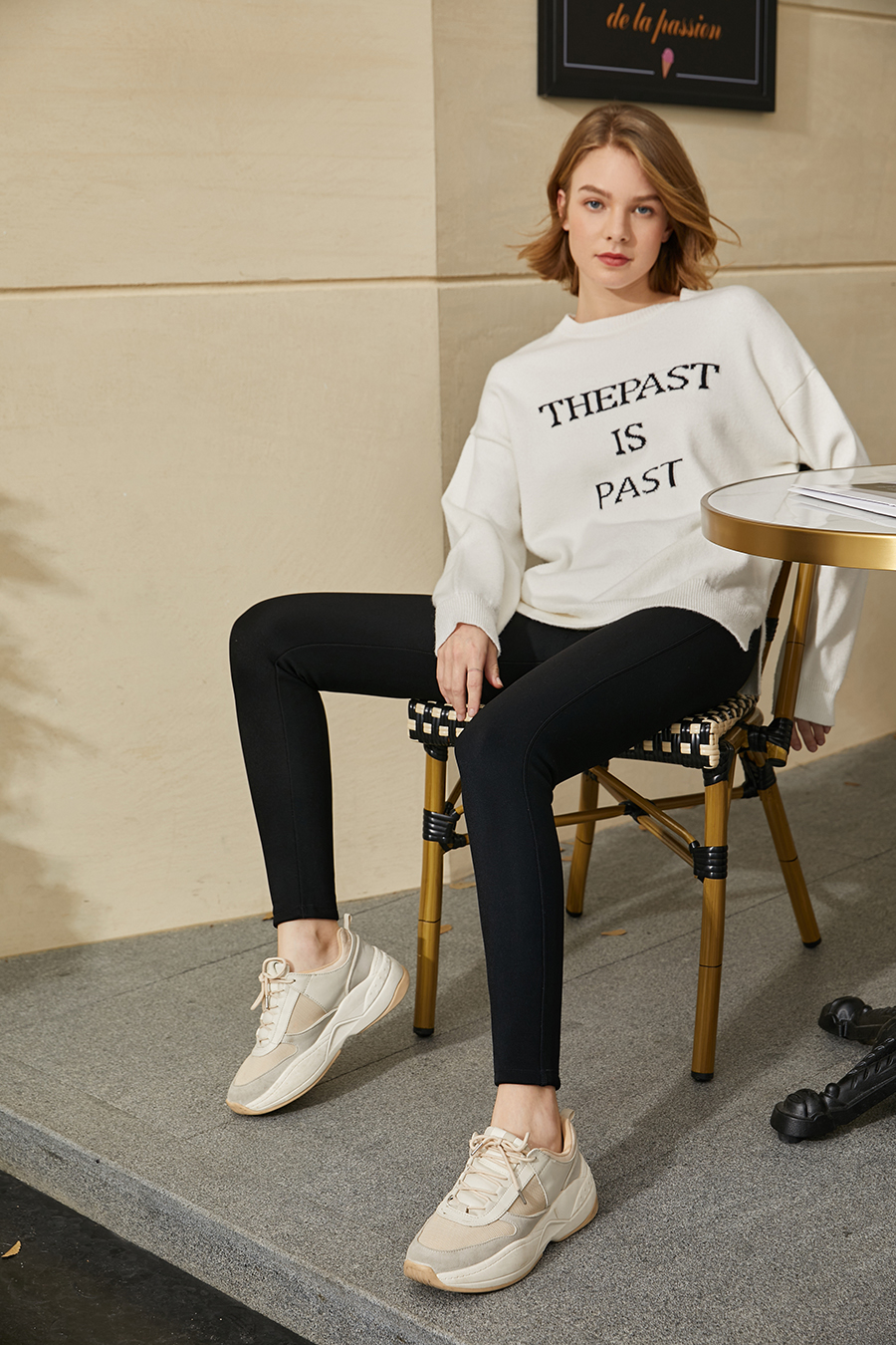 Ginger Care Fleece Leggings|AMII-AMII.com