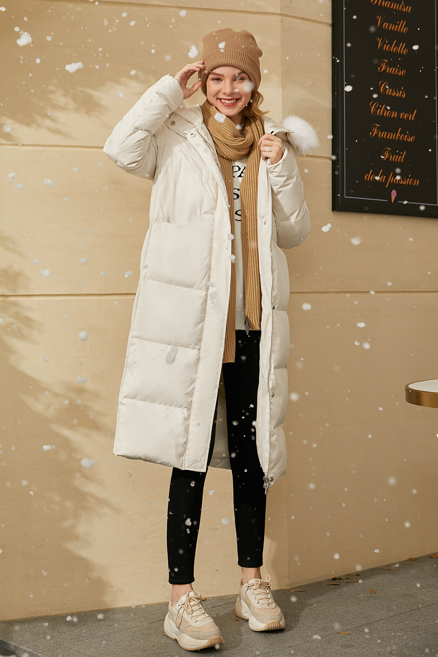 Ginger Care Fleece Leggings|AMII-AMII.com