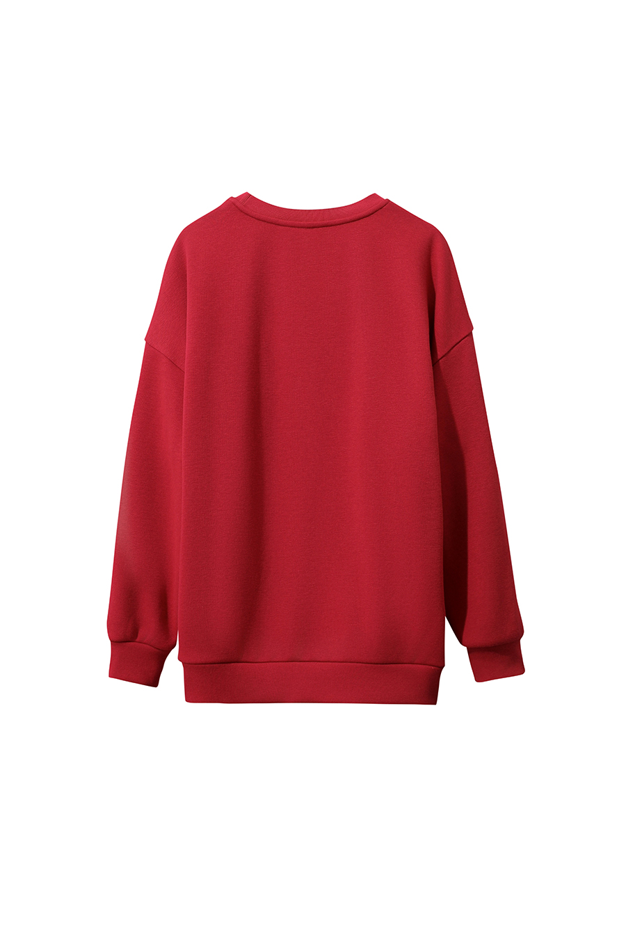 Loose Mid-Length Fleece Hoodie|AMII-AMII.com