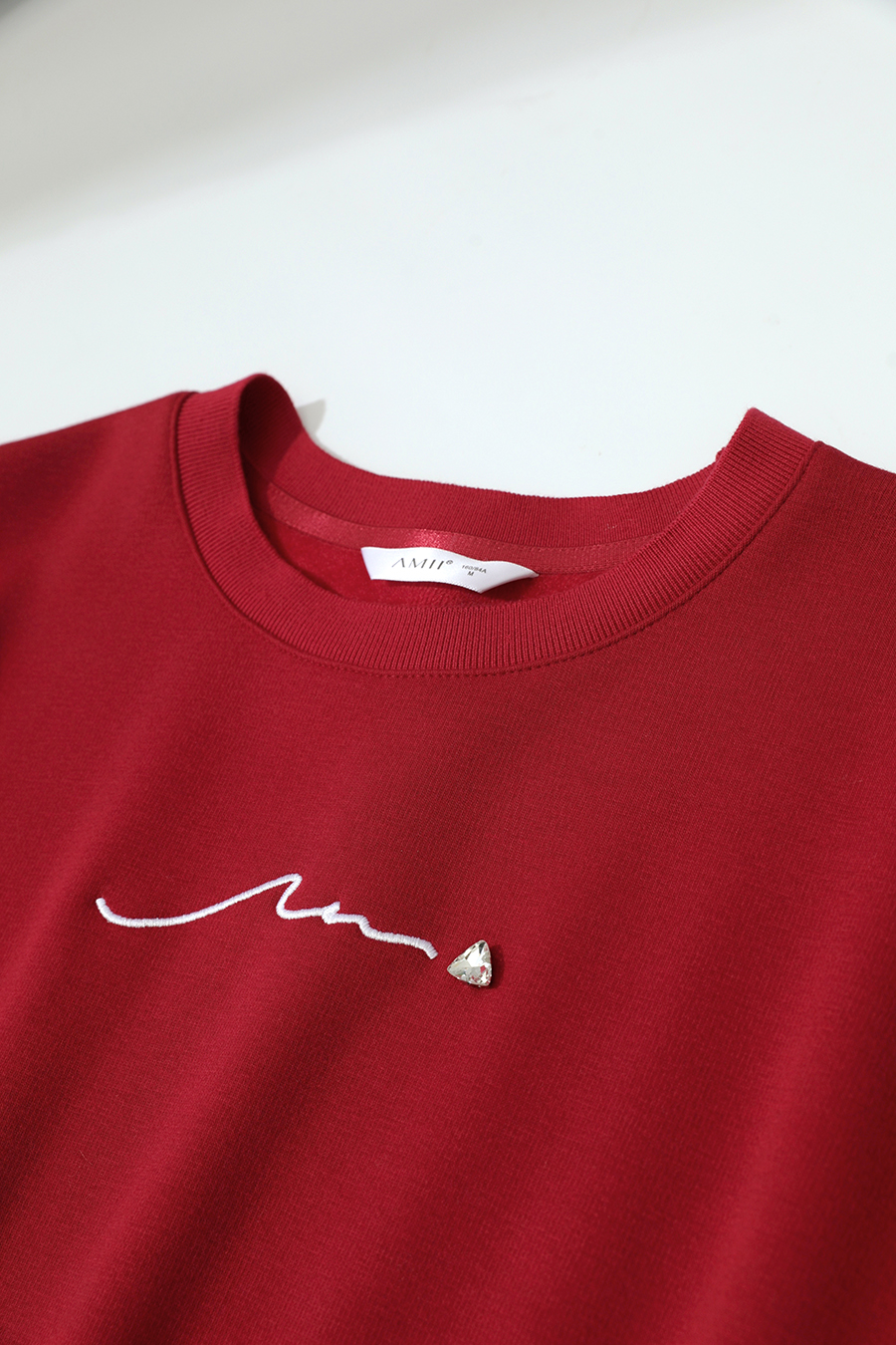 Loose Mid-Length Fleece Hoodie|AMII-AMII.com