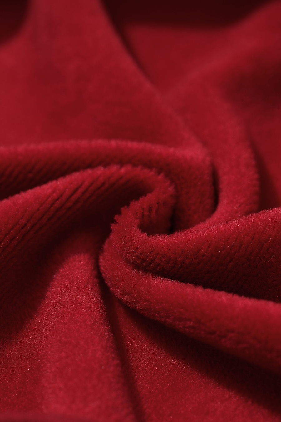 Loose Mid-Length Fleece Hoodie|AMII-AMII.com