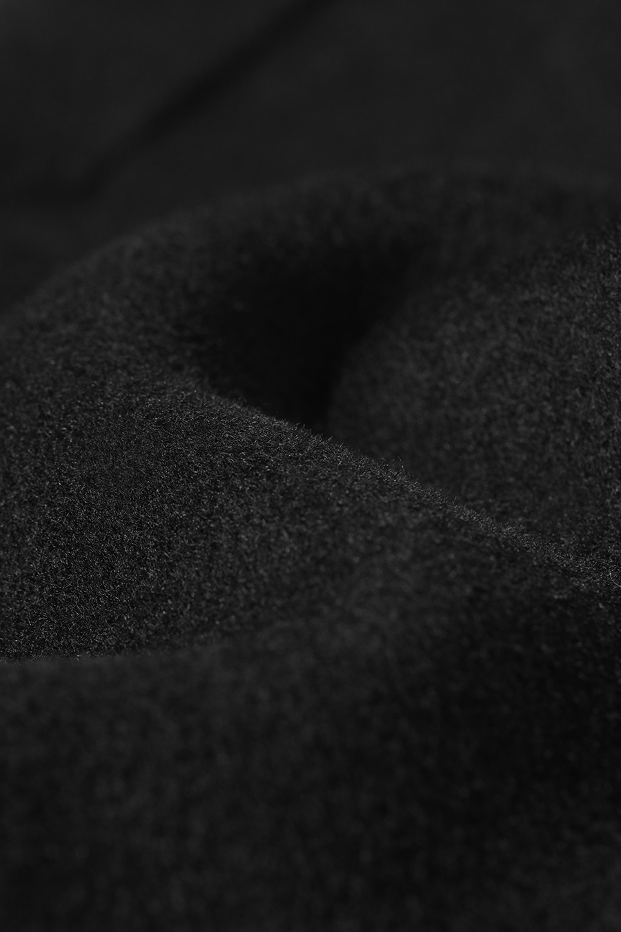 Double-faced Wool Patchwork Down Coat