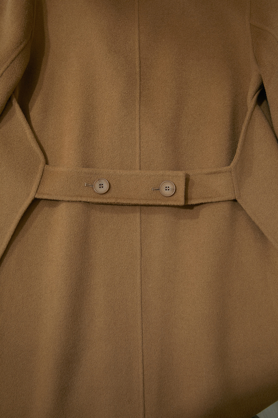 Side Slit Mid-Length Double-Faced Tweed Coat|AMII-AMII.com