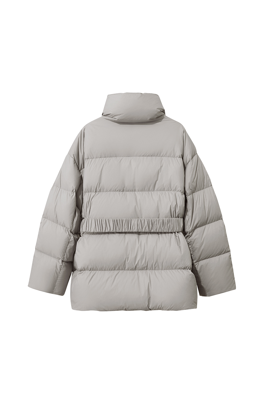 Belted Mid - Length Down Jacket|AMII-AMII.com