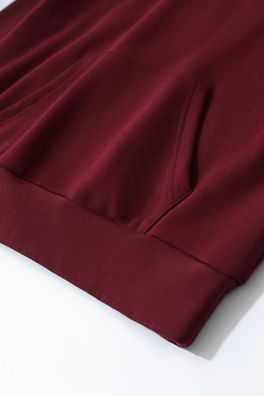 Printed Hooded Brushed Sweatshirt|AMII-AMII.com