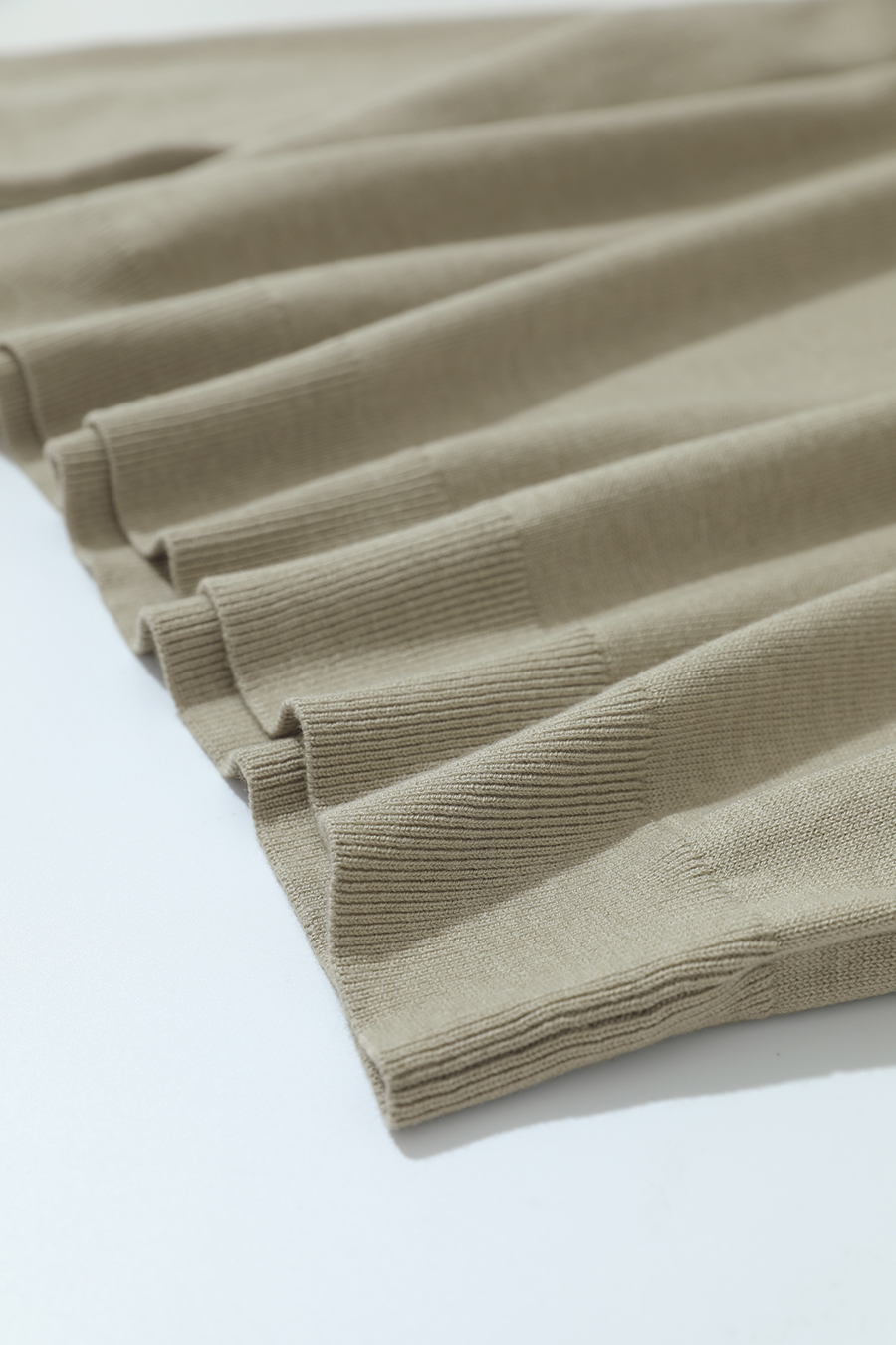 High Neck Drop Shoulder Loose Sweater|AMII-AMII.com