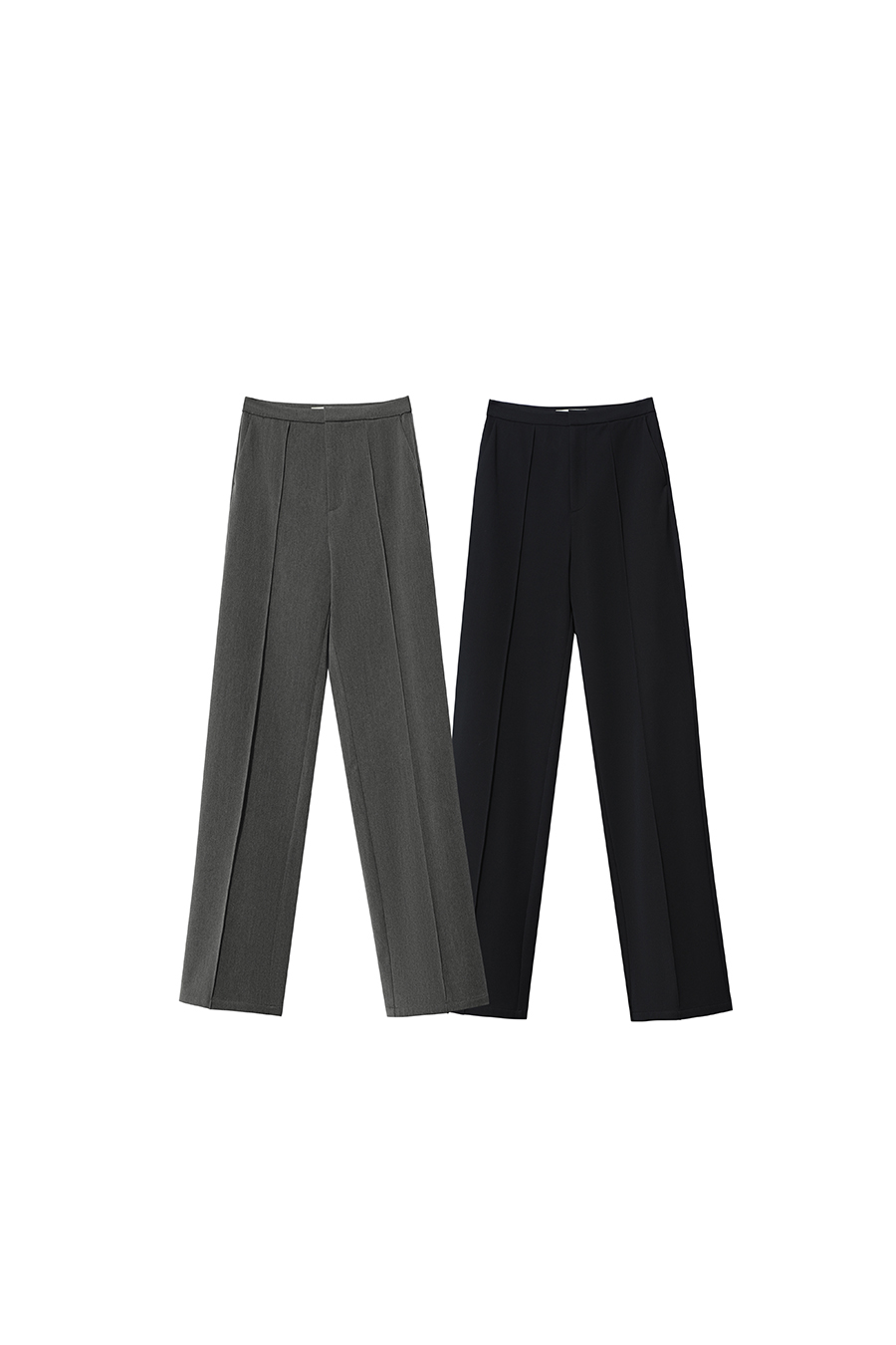 Thin Fleece Lined Micro - Flare Pants|AMII-AMII.com