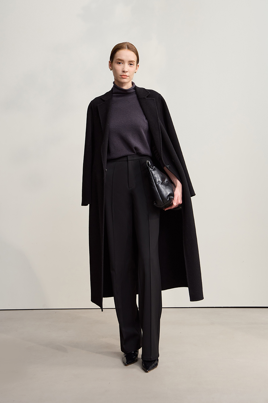 Thin Fleece Lined Micro - Flare Pants|AMII-AMII.com