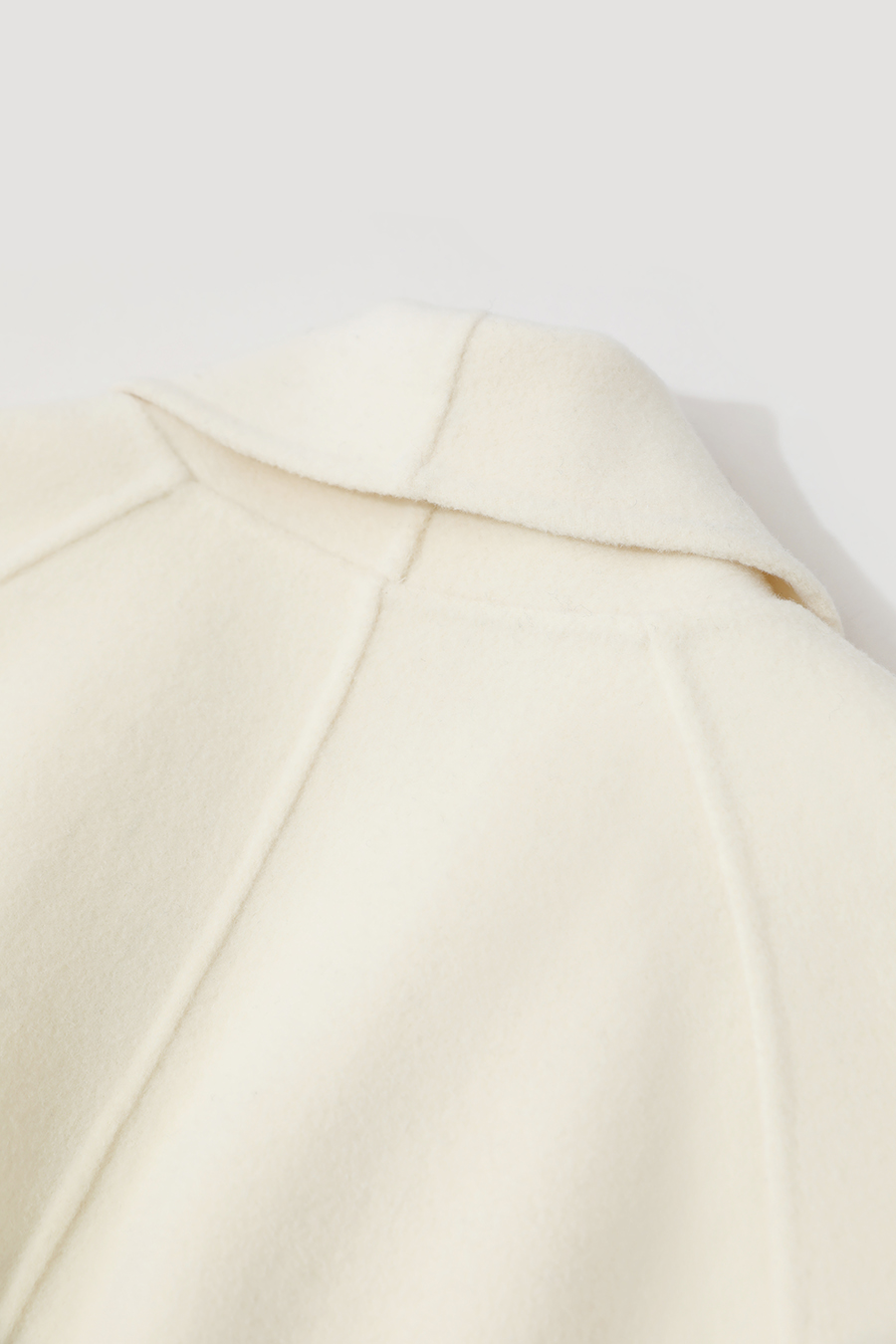 Belted Mid-length Wool Coat