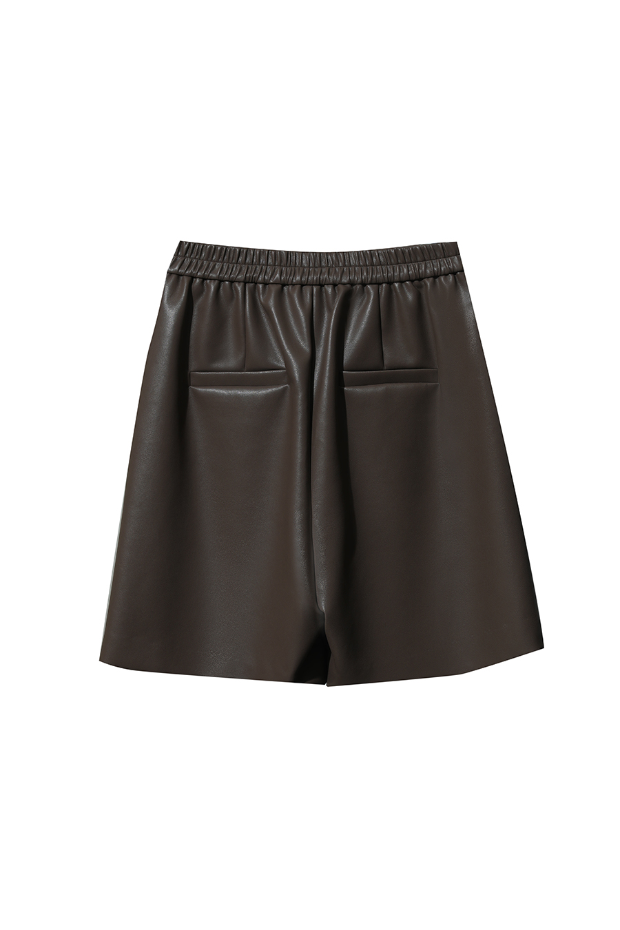 Casual Versatile Leather Shorts|AMII-AMII.com