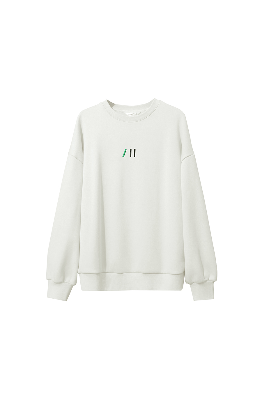 Color Block Embroidered Fleece Hoodie|AMII-AMII.com