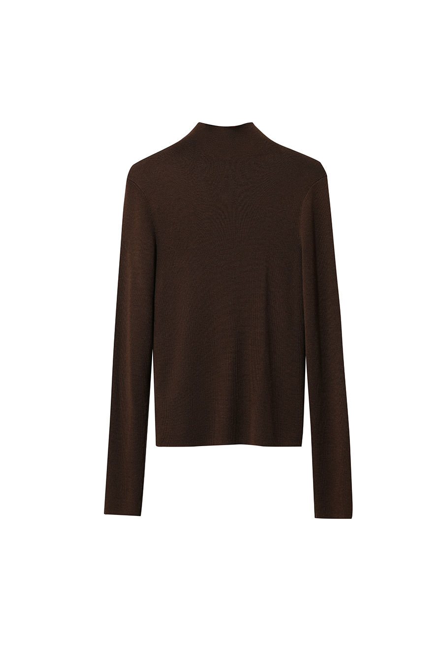 Turtleneck Color Block Slim Fit Sweater|AMII-AMII.com