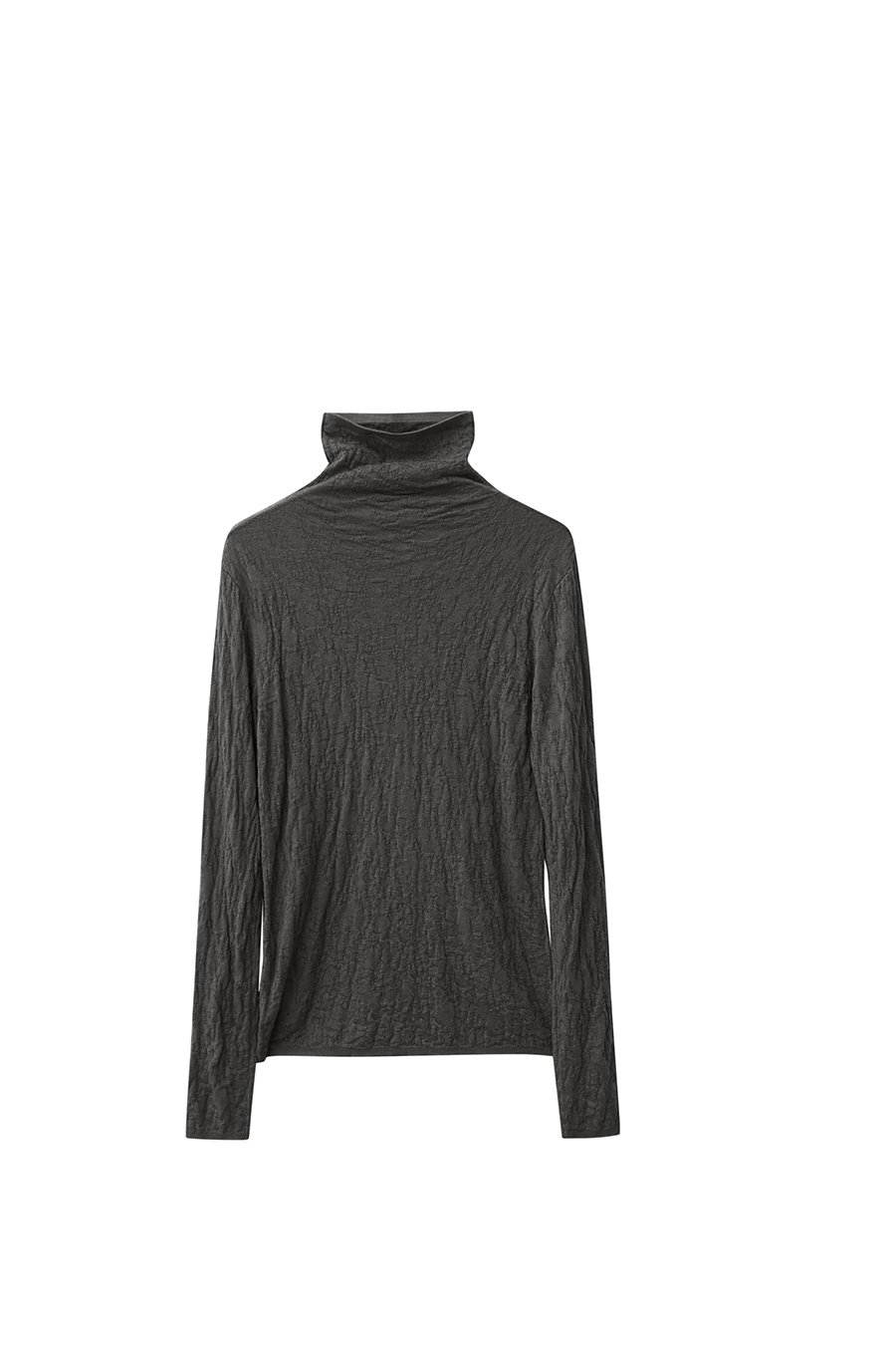 Slouchy High Neck Slim Sweater|AMII-AMII.com