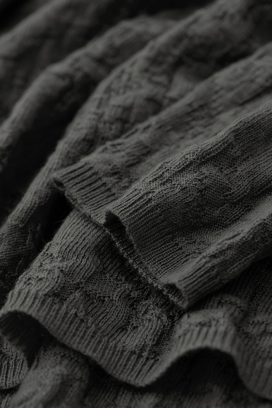 Slouchy High Neck Slim Sweater|AMII-AMII.com