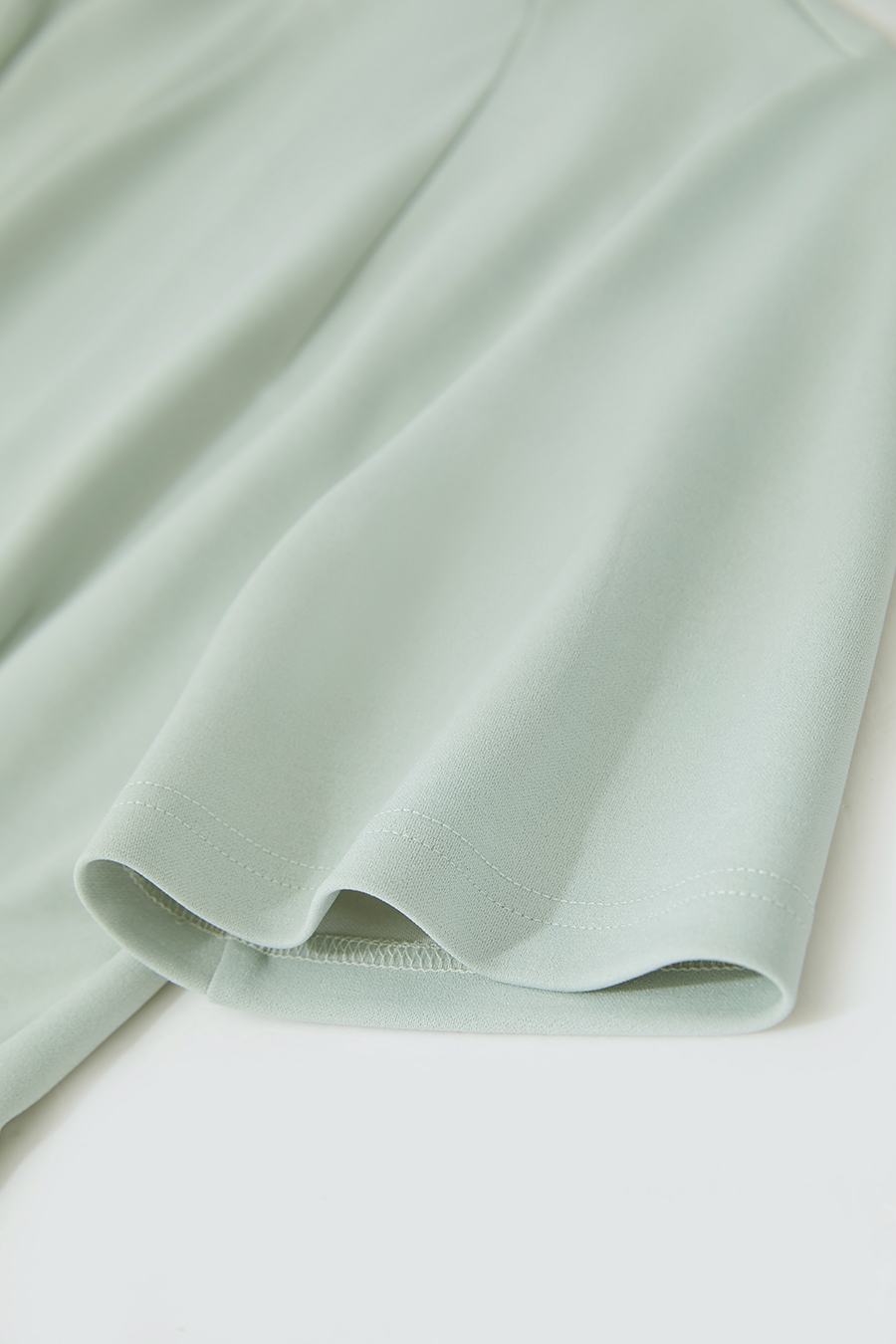 Stand Collar Waist Dress