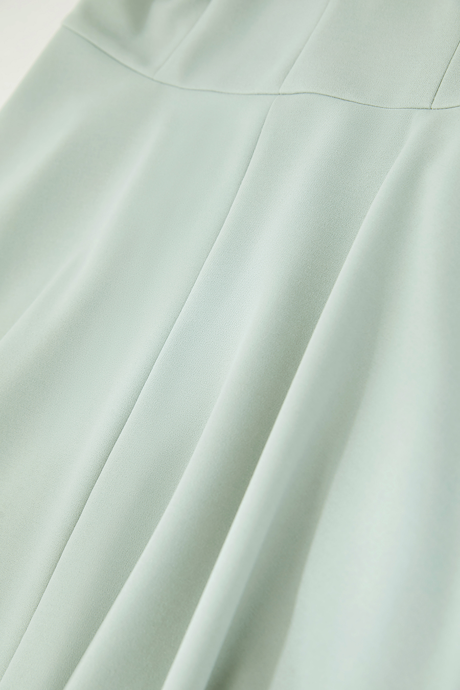 Stand Collar Waist Dress