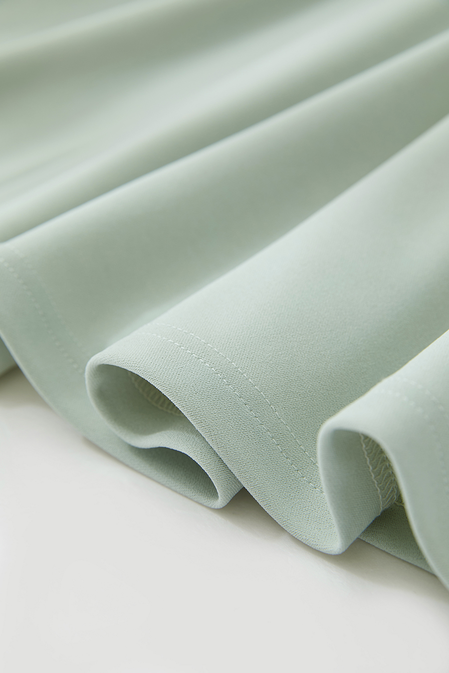 Stand Collar Waist Dress