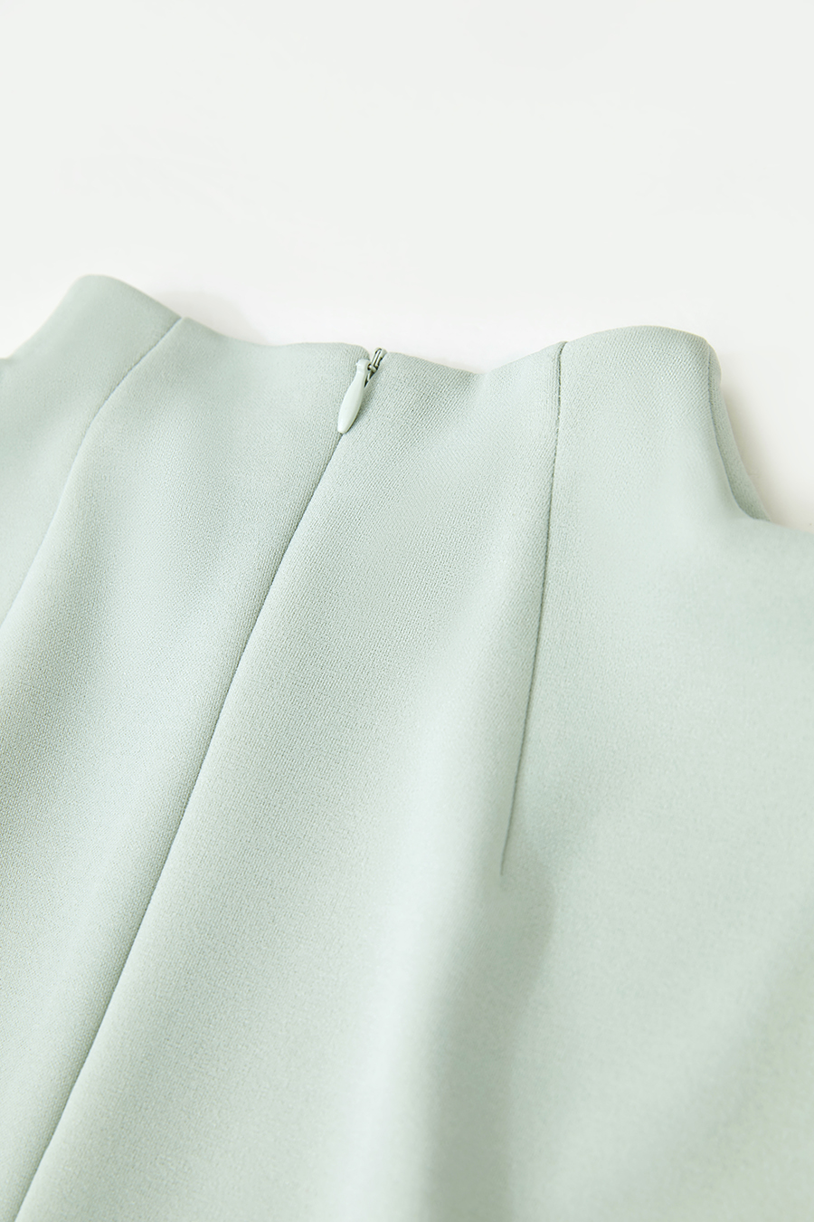 Stand Collar Waist Dress