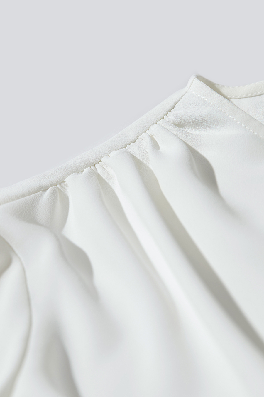 3D Floral Beaded Chiffon Blouse