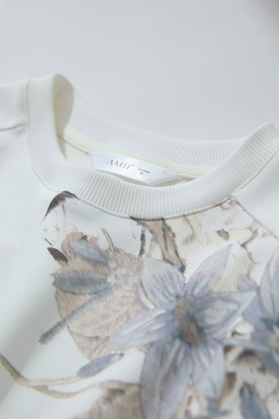 Floral Letter Printed Sweatshirt