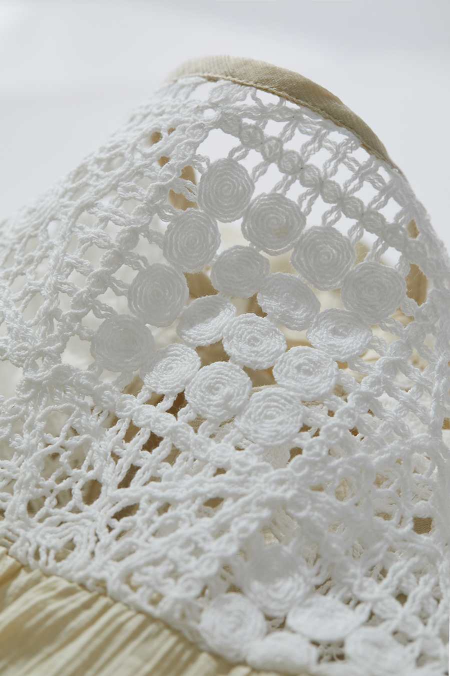 Crochet Lace Chiffon Blouse