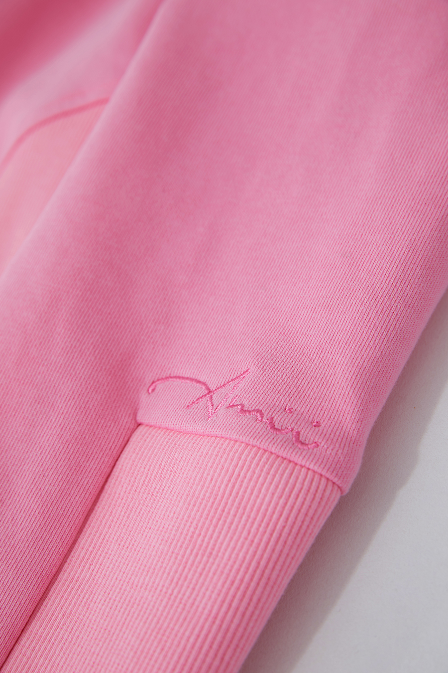 Hooded Embroidered Short Hoodie|AMII-AMII.com