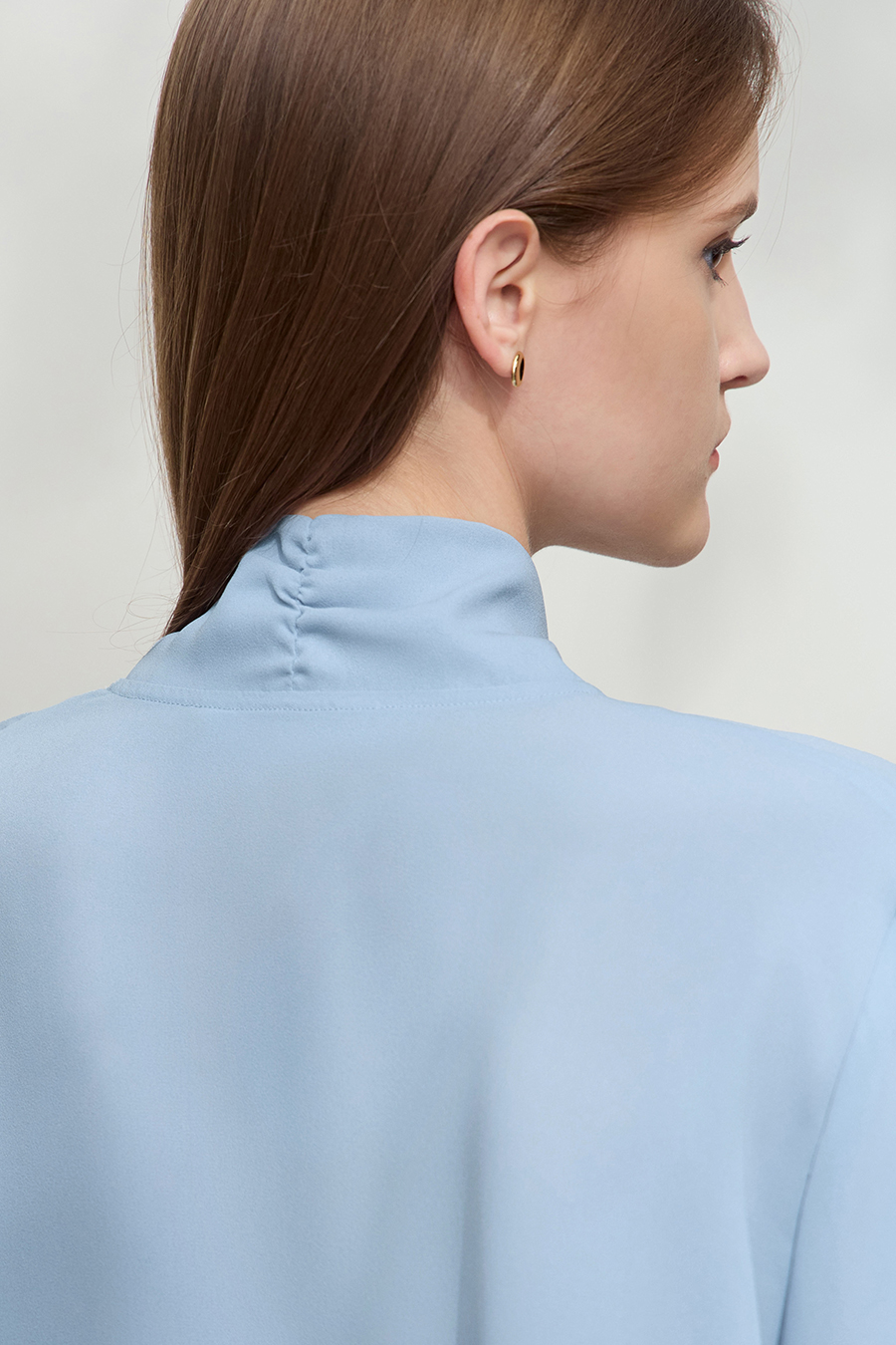 Loose Ribbon Chiffon Blouse|AMII-AMII.com