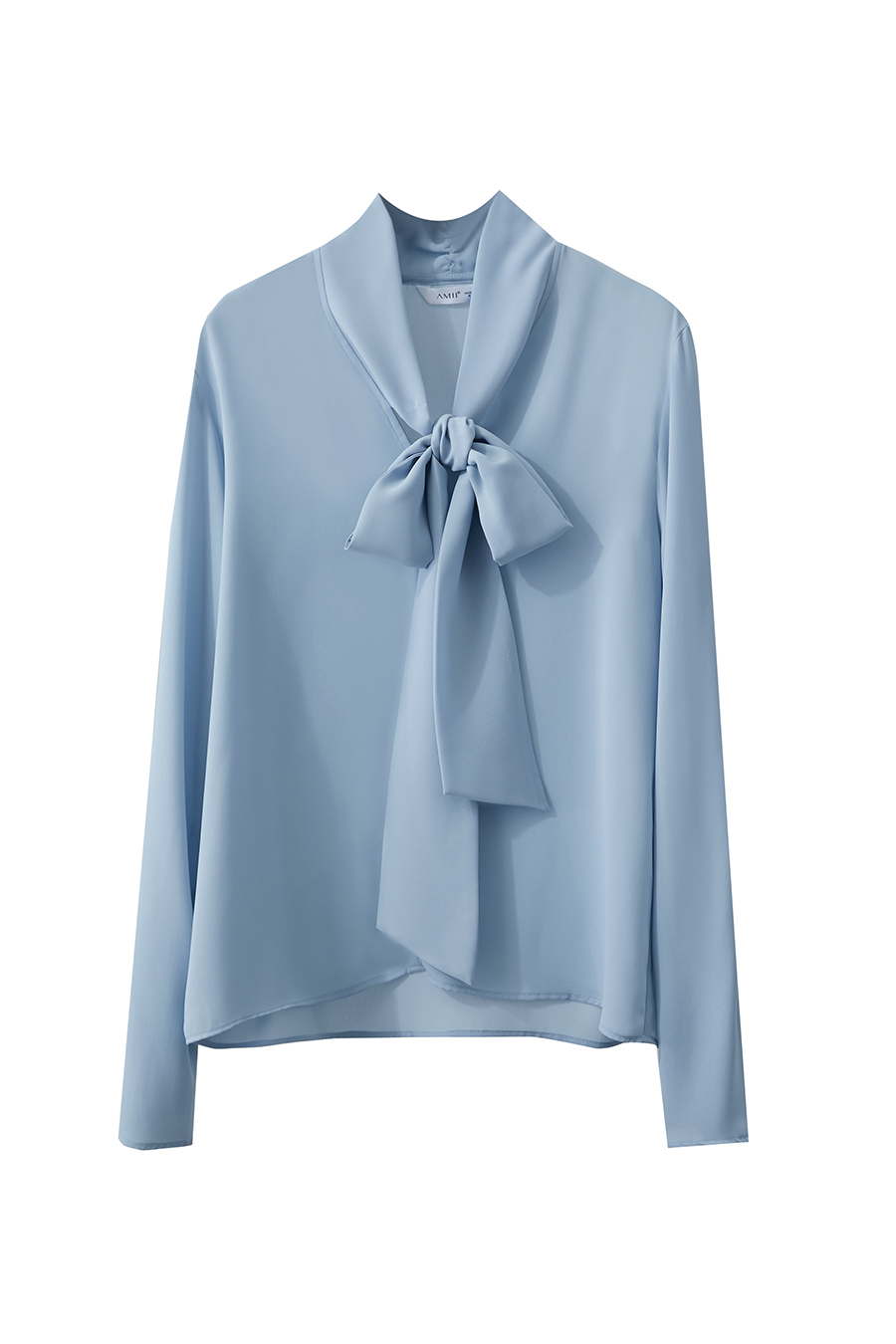 Loose Ribbon Chiffon Blouse|AMII-AMII.com
