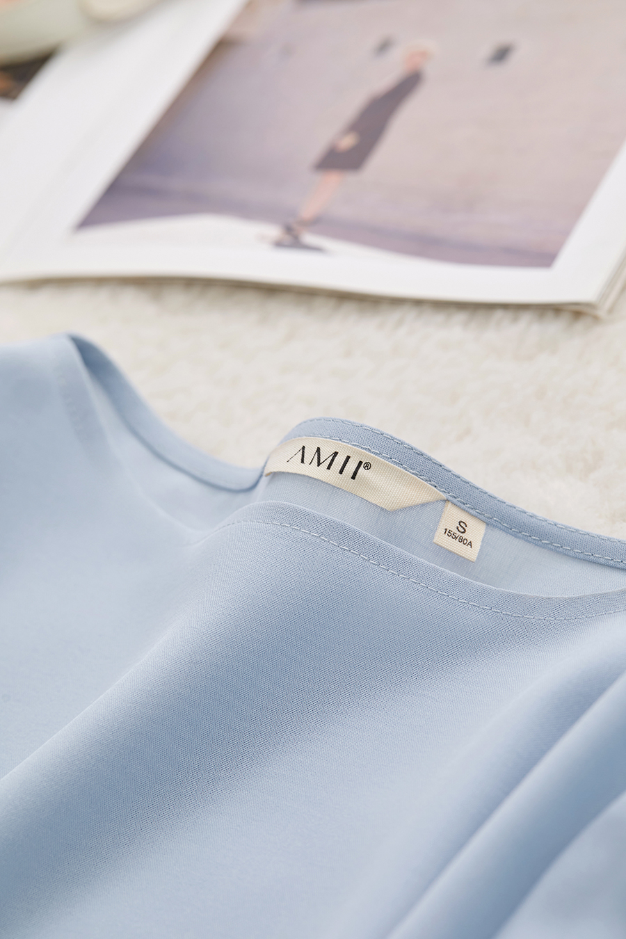 Convertible Bell Sleeve Chiffon Blouse