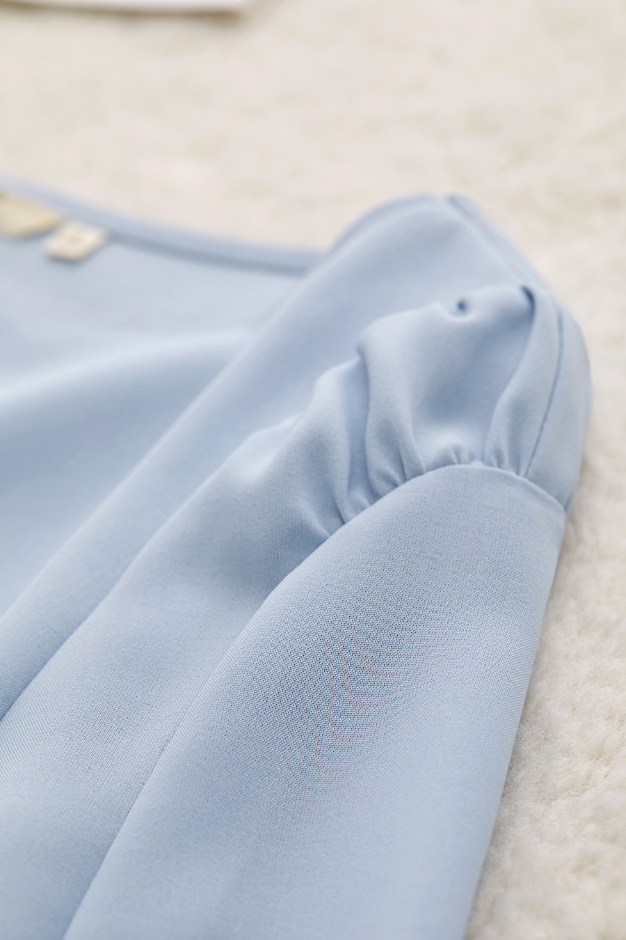 Convertible Bell Sleeve Chiffon Blouse