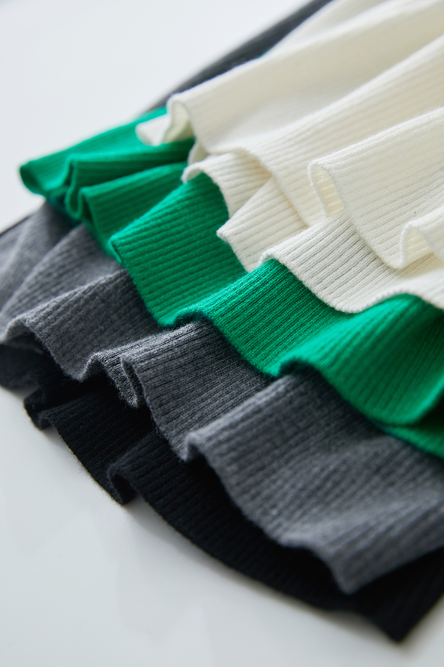 V-neck Color-block Knit Sweater