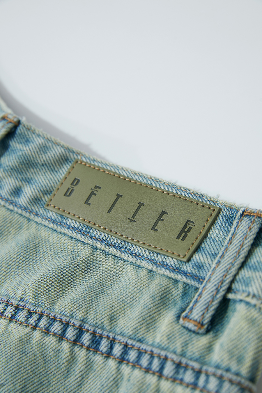 Vintage Straight Denim Pants