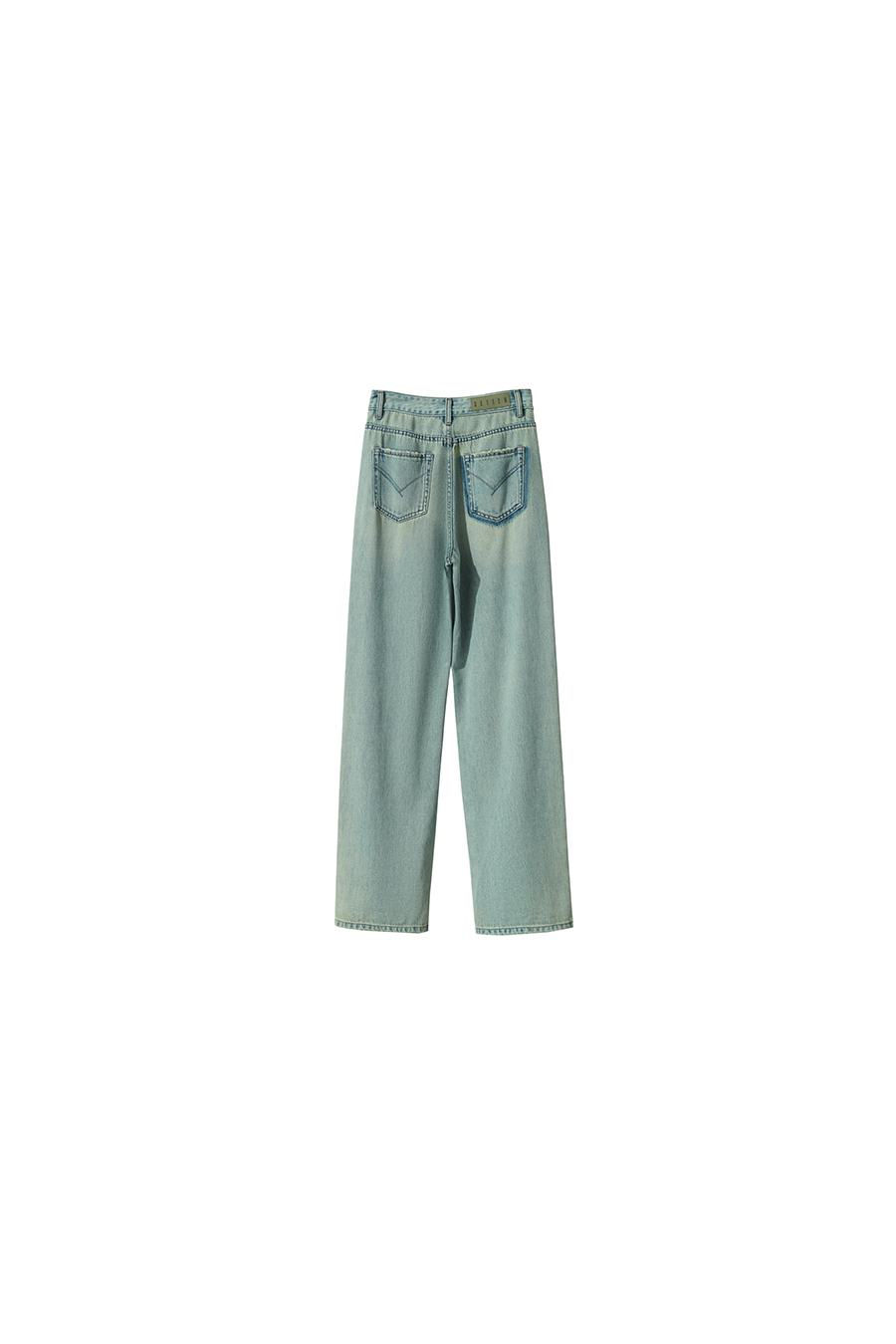 Vintage Straight Denim Pants