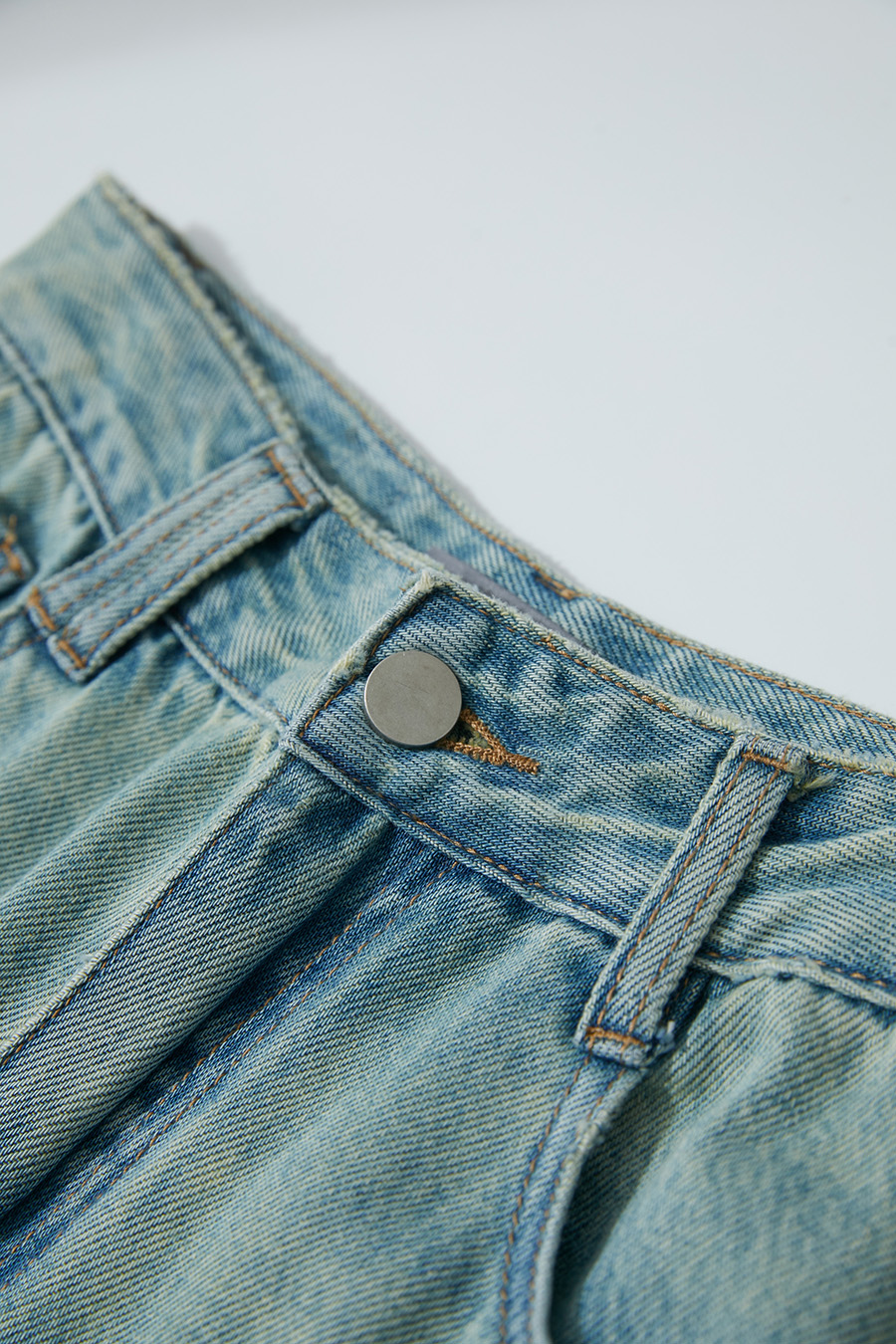 Vintage Straight Denim Pants