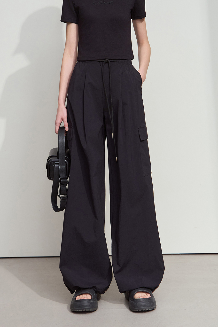 Workwear-style casual trousers|AMII