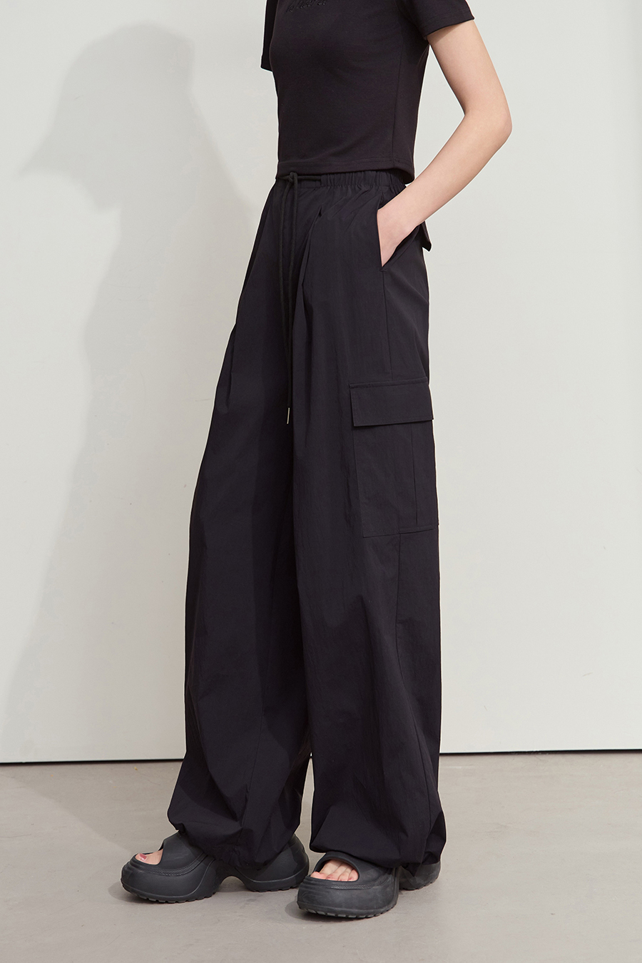 Workwear-style casual trousers|AMII